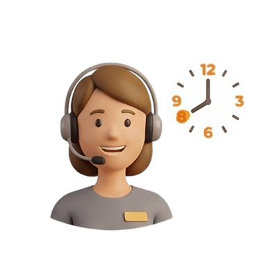 Call Centre 8am - 6pm